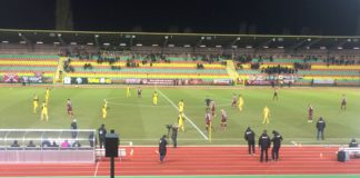 Tore und Beleidigungen im Jahnstadion – Der BFC Dynamo gewinnt 2:1 gegen den VfB Auerbach 1906 Szene im Spiel des BFV Dynamo gegen den VfB Auerbach im Berliner Jahnstadion.