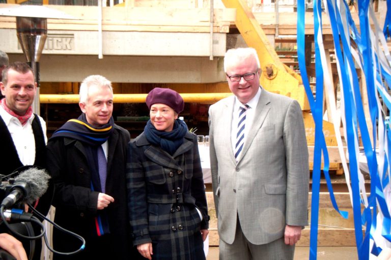 Richtfest im Jüdischen Museum Frankfurt – Mit dem Erweiterungsbau erhält das Museumsufer zusätzliche Attraktivität