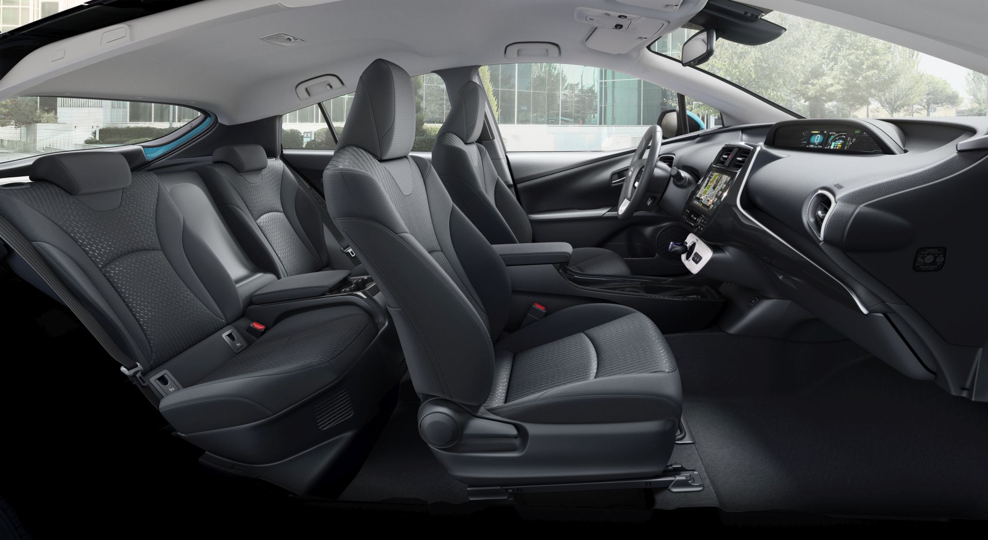 Toyota Prius Plug In Hybrid 2017 Interieur Fahrgastraum