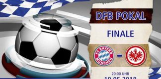 DFB-Pokalfinale im Berliner Olympiastadion im Westend und im Wirtshaus Berlin in Mitte – Bier trinken, Bayern gucken und die Eintracht DFB-Pokalfinale gucken im Hofbräu München, Wirtshaus Berlin.