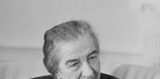 Diese Frau oder Golda Meir, erste Ministerpräsidentin von Israel Golda Meir