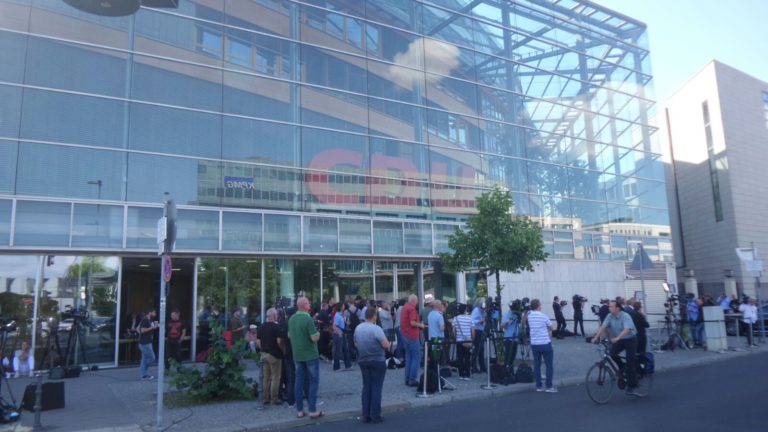 CDU-Zentral in Berlin am 2. Juli 2018.