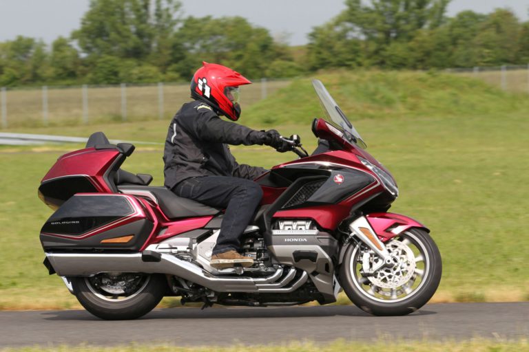 Eine Gold Wing von Honda am 17. Mai 2018 am Erlensee.