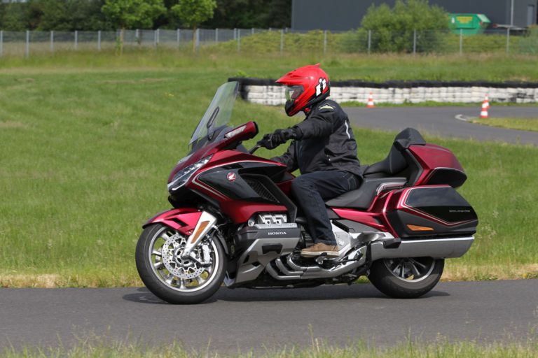 Eine Gold Wing von Honda am 17. Mai 2018 am Erlensee.