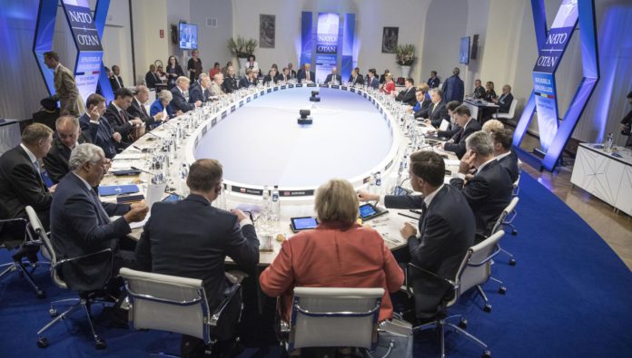 NATO-Treffen mit Staats- und Regierungschefs im Juli 2018 in Brüssel.