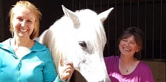 Fotoreportage: Die Heilung eines Pferdes mit Hufrehe und Hufbeindurchbruch Doris mit Dakita.