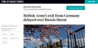 London will weiter Soldaten des Vereinigten Königreiches in Deutschland stationieren