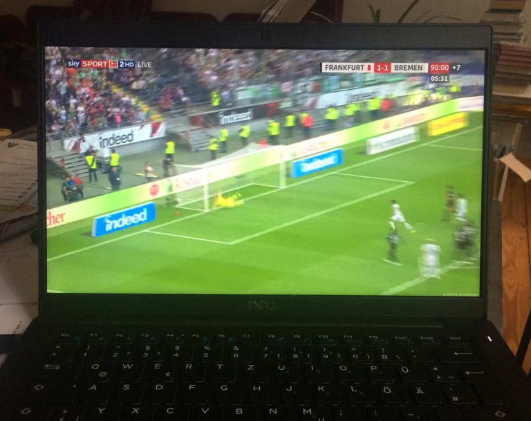 Werder Bremen gewinnt 2:1 bei der Eintracht im Frankfurter Stadtwald