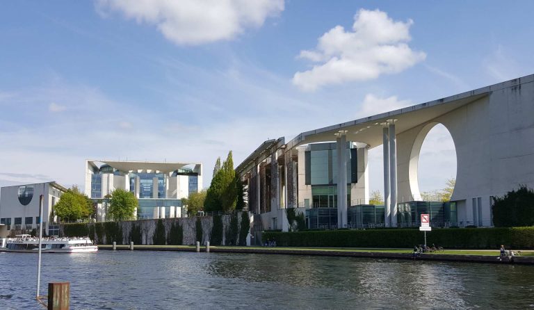 Das Kanzleramt in Berlin.