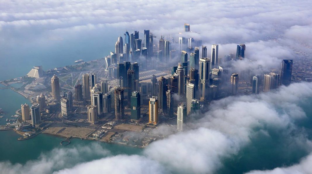 Ein Blick auf Doha.