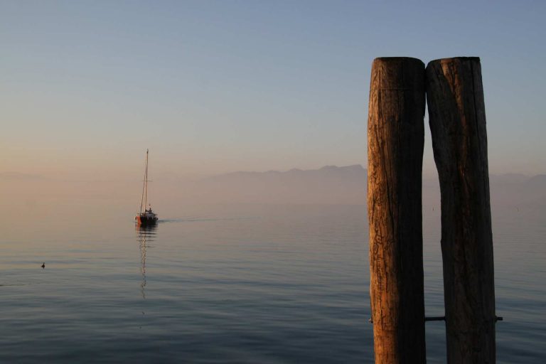 Am Gardasee in Italien.