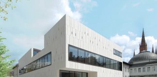 Ist Hessen vorn? – Die Hessenwahl ist mehr als eine Landtagswahl In diesem Gebäude sitzt das Parlament von Hessen.