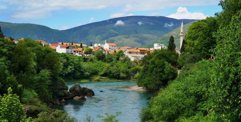 Mostar in Bosnien.