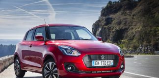 Flott in Form und auf der Straße: der Suzuki Swift Der Suzuki Swift 2018.