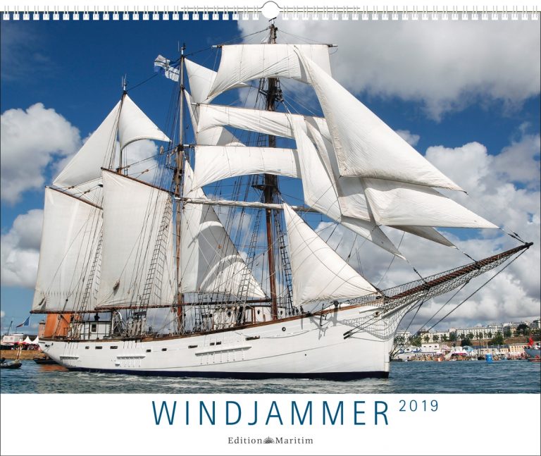 Wenn der Wind in den Rahen heult – Zum Kalender „Windjammer 2019“ in der Edition Maritim