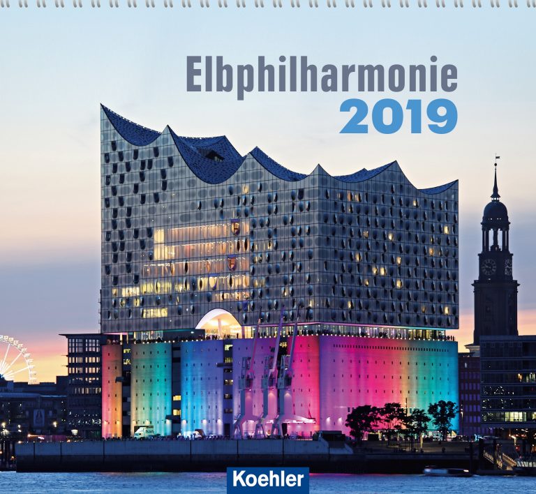 Ein Dutzend Bilder von der Elphi – Zum Postkartenkalender „Elbphilharmonie 2019“ von Michael Pasdzior
