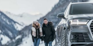 Winterreifen tragen ein Schneeflocken-Symbol – Jetzt ist es wieder Zeit zum Umrüsten – am besten in der Werkstatt Winterreifen.