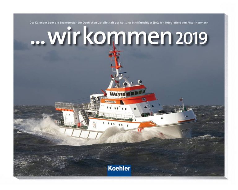 Tischkalender "...wir kommen 2019" von Peter Neumann.