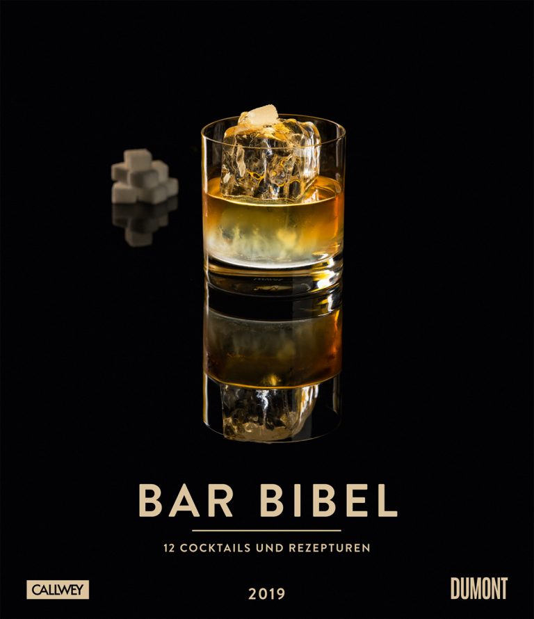 Kalender mit Cocktails und Rezepturen