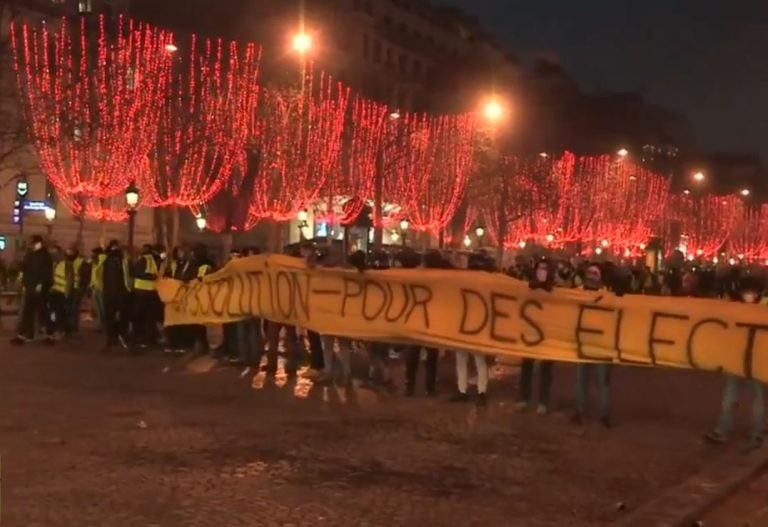 Macron démission – Massenproteste in Frankreich