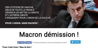 Rotschals gegen Gelbwesten – „Macron démission!“ und „Trop c‘est trop! Ras le bol!“