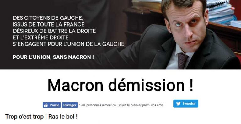 Rotschals gegen Gelbwesten – „Macron démission!“ und „Trop c‘est trop! Ras le bol!“