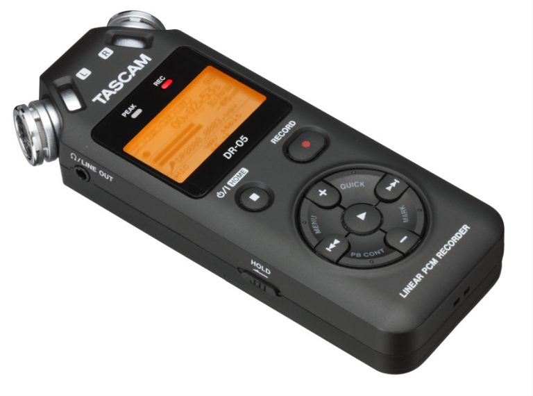 Keine 100 Euro für ein solides Audio-Aufnahmegerät oder der tragbare Digitalrekorder TASCAM DR-05 V2