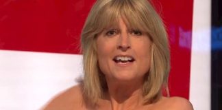Britin zeigt Brüste gegen den Brexit – Rachel Johnson mit Oben-ohne-Protest