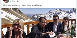 Nach der Demo gehen die Protestanten nach Hause, aber Emmanuel Macon bleibt im Palais de l’Élysée