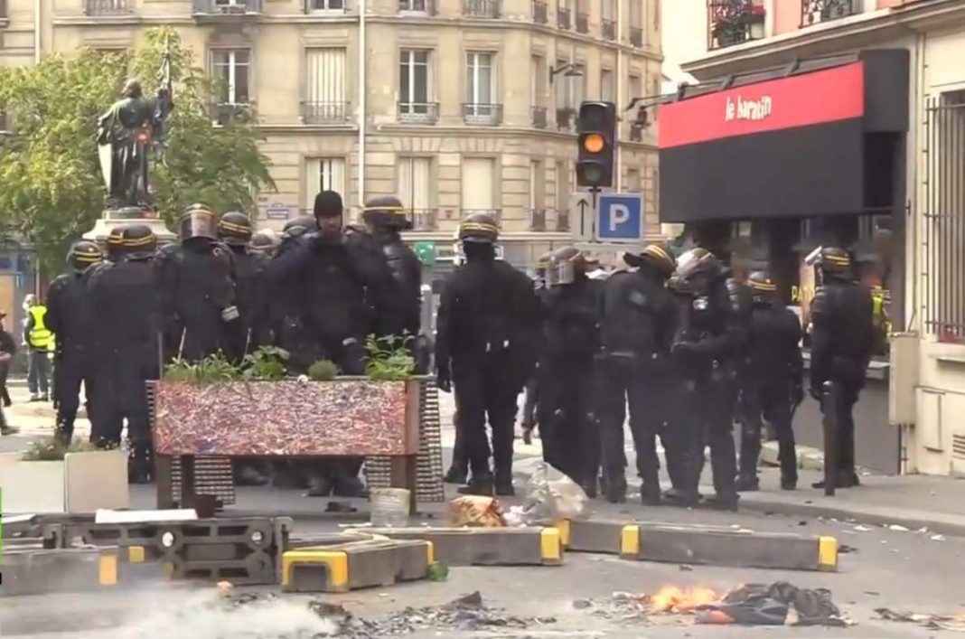 Gelbwesten Demo 02 Paris 2019-05-01 QF Quelle Facebook