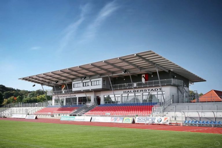 Unions Jubelfeiern enden vorerst im Friedensstadion von Halberstadt