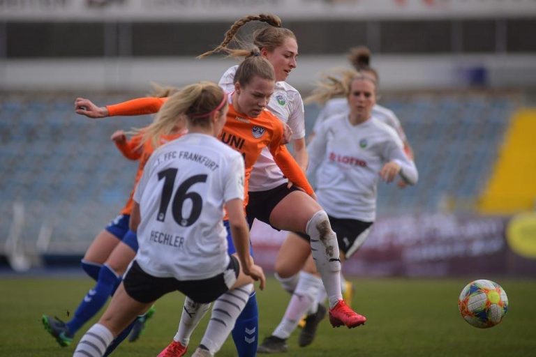 Ersten Saisonsieg verpasst – FF USV Jena verliert gegen den deutschen Rekordmeister 1. FFC Frankfurt