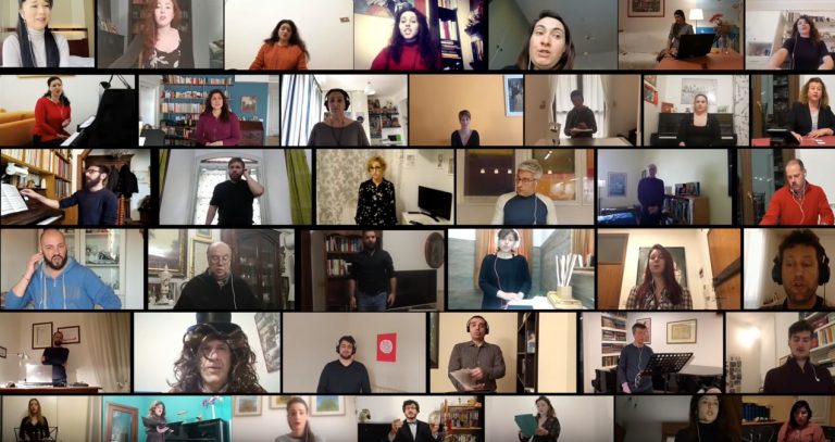 „Va pensiero“ im Cyberspace statt auf „Goldenen Schwingen“