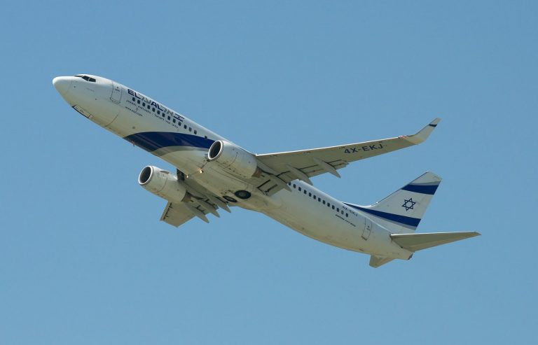 Flugzeuge der El Al am Boden