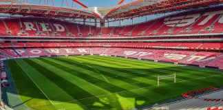 Vor dem Spiel Benfica Lissabon gegen Inter Mailand