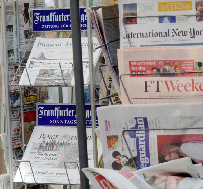 Lesen sie den Beitrag „Deutsche ‚Qualitätsmedien‘ im dauerhaften Sinkflug“ von Tom J. Wellbrock in „RT DE“