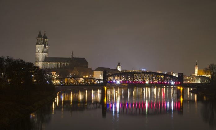 Magdeburg Dom Elbe