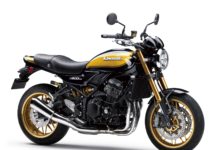 Goldig, eine Kawasaki Z900RS SE