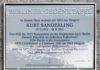 Gedenken an Kurt Sanderling