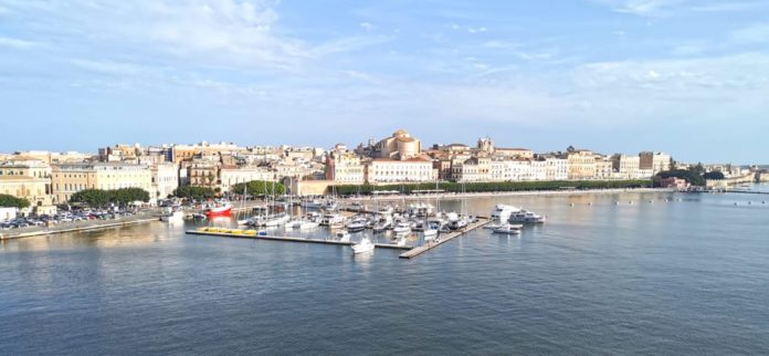 Blick auf Syrakus auf Sizilien. © Foto: Dr. Peer Schmidt-Walther, Ort und Datum der Aufnahme: Syrakus, 7.11.2021