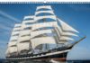 Jammerschade, sich den großformatigen Wandkalender „Windjammer 2022“ nicht an den Nagel zu hängen