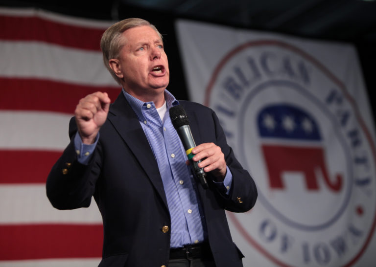 Kriegstreiber und Geldgeber des Tages: Lindsey Graham