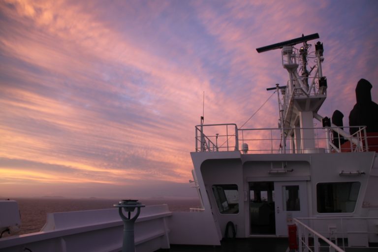 Eine Reise mit MS Santa Rosa – Logbuch: Kurs Südamerika 2012