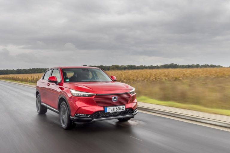 Im Handel in noch deutschen Staaten: der Honda HR-V e:HEV