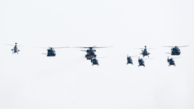 Waffensysteme für die Luftstreitkräfte oder Hochtechnologie für den Krieg zur ILA 2022 auf dem Schönefeld