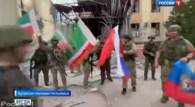 Lissitschansk wurde befreit