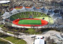 Die verlogen DOSB abgekürzte Veranstaltung geht mit der Migrantenmetropole München für den Vasallenstaat, Vielvölkerstaat und Kriegsstaat BRD ins Rennen um Olympische Sommerspiele 2036, 2040 oder 2044