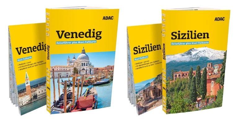 Italien im Doppelpack oder Die ADAC-Reiseführer „Venedig“ und „Sizilien“ von Nicoletta De Rossi – Eine Hymne an die Schönheit von Venedig und Sizilien