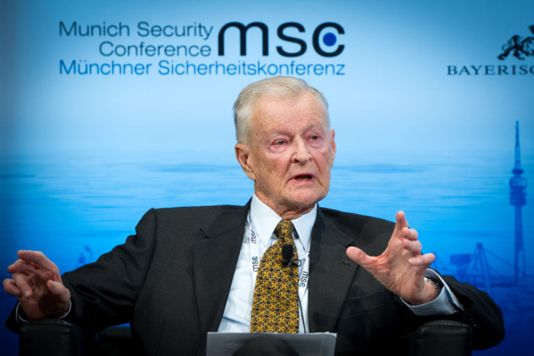Geostratege Brzezinski hat neue Strategic Visions