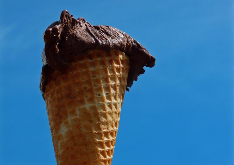 „Eis, Eis, Baby“ oder „Ich will Eis“, so Donald Trump, aber wohl nicht in der Waffel